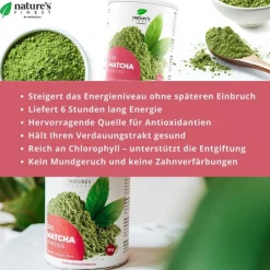 Nature's Finest Matcha Pulver Bio><noscript><img width=