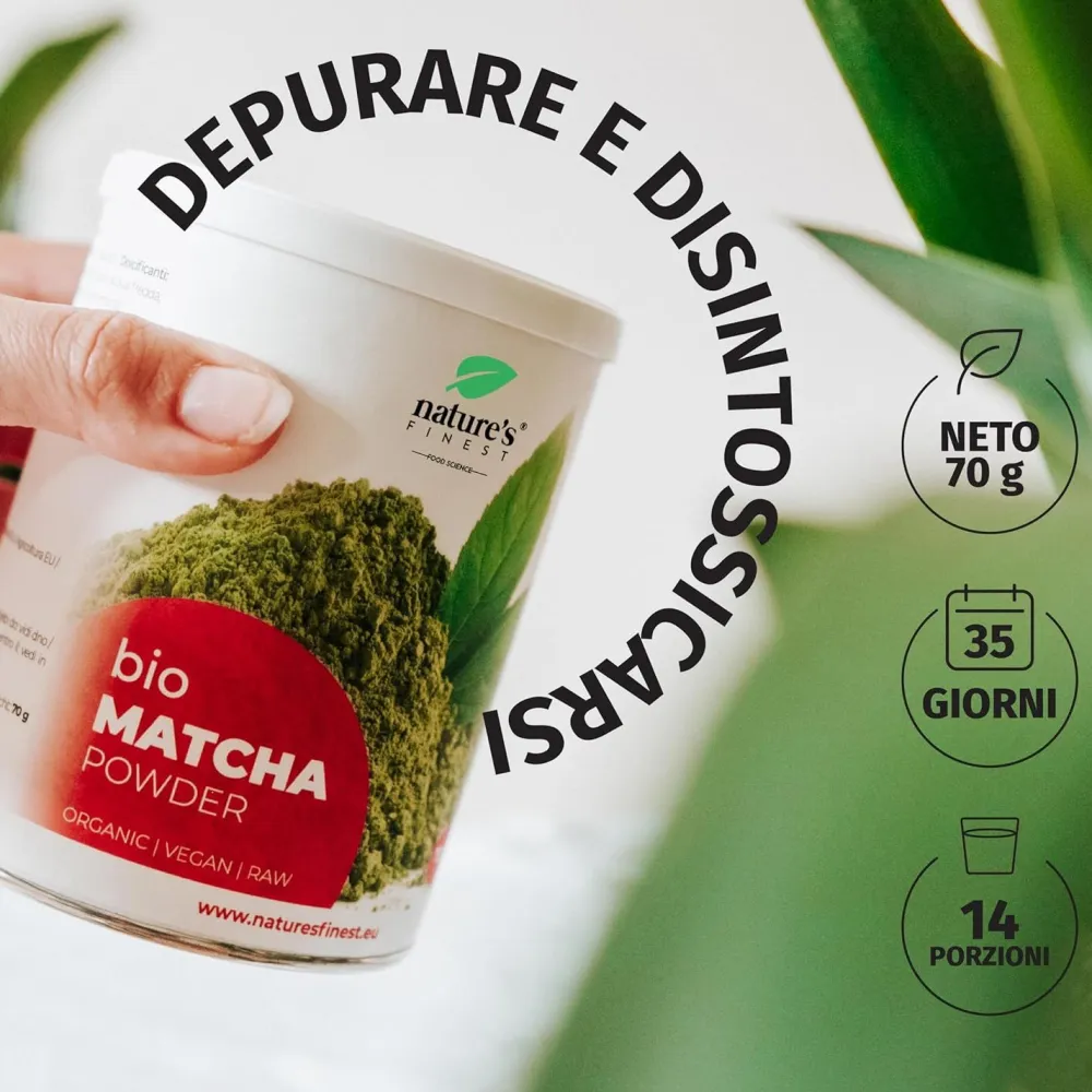 Nature's Finest Matcha Pulver Bio>Nature's Finest Hot