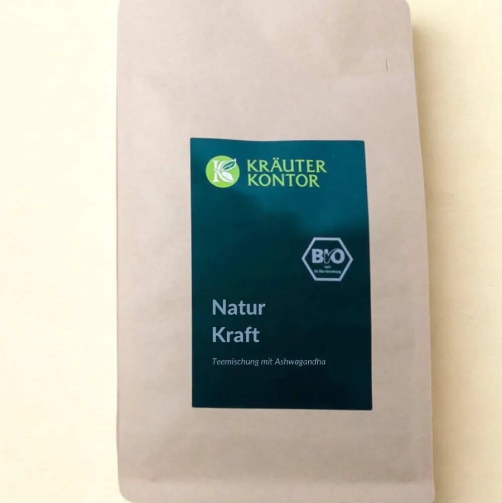 Naturkraft - Bio Ashwagandha Tee von Kräuterkontor|KRÄUTERKONTOR Online