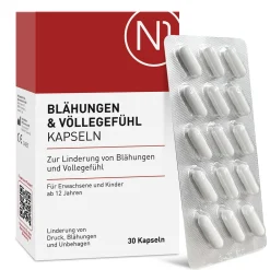 Blähungen & Völlegefühl Kapseln - Natürliche Mineralerden + Simeticon>N1 Sale