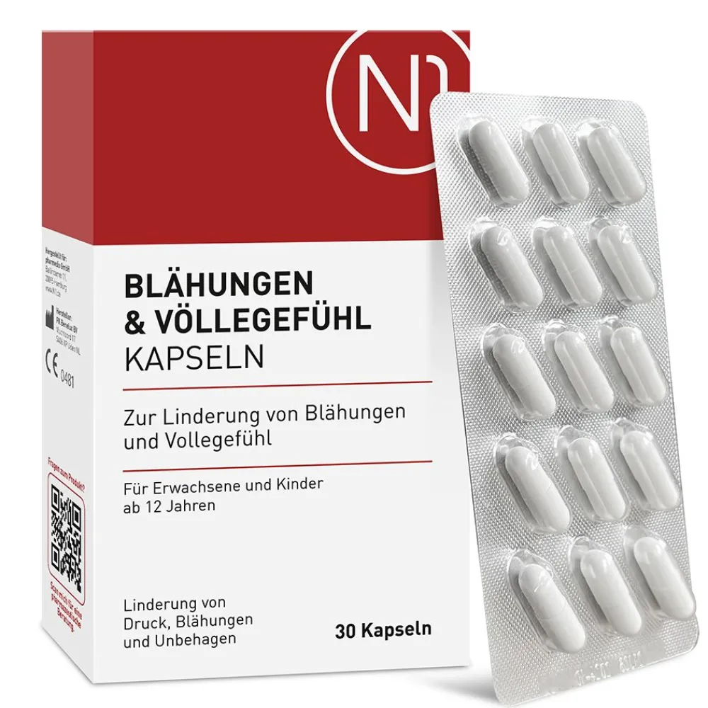Blähungen & Völlegefühl Kapseln - Natürliche Mineralerden + Simeticon>N1 Sale