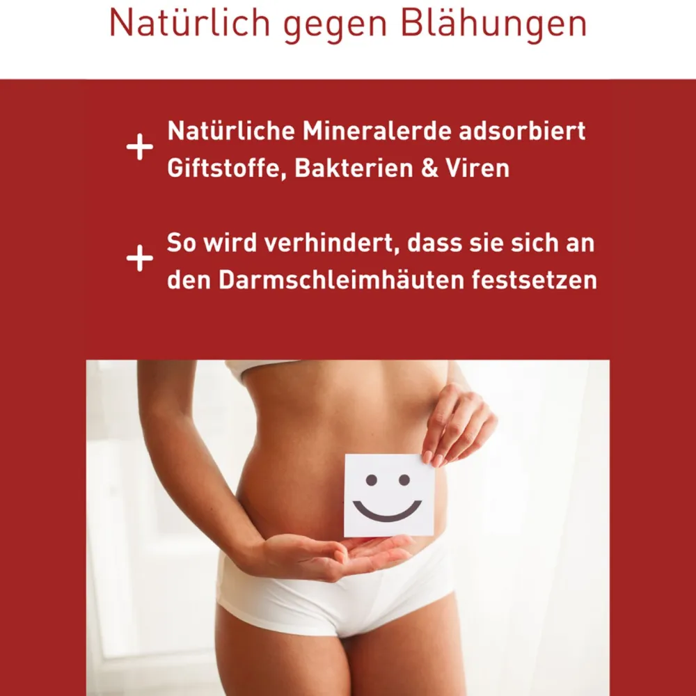 Blähungen & Völlegefühl Kapseln - Natürliche Mineralerden + Simeticon>N1 Sale