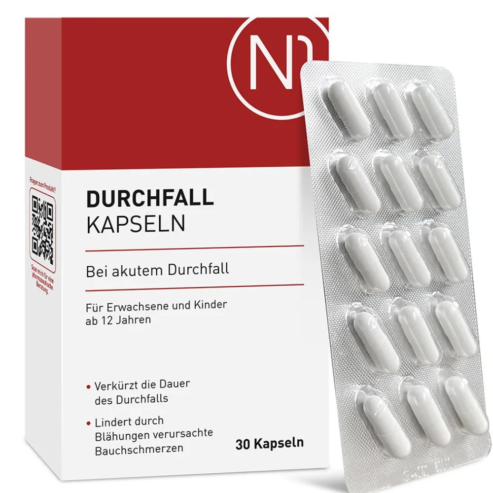 Durchfall Kapseln - verkürzen die Dauer, lindern Krämpfe und Blähungen>N1