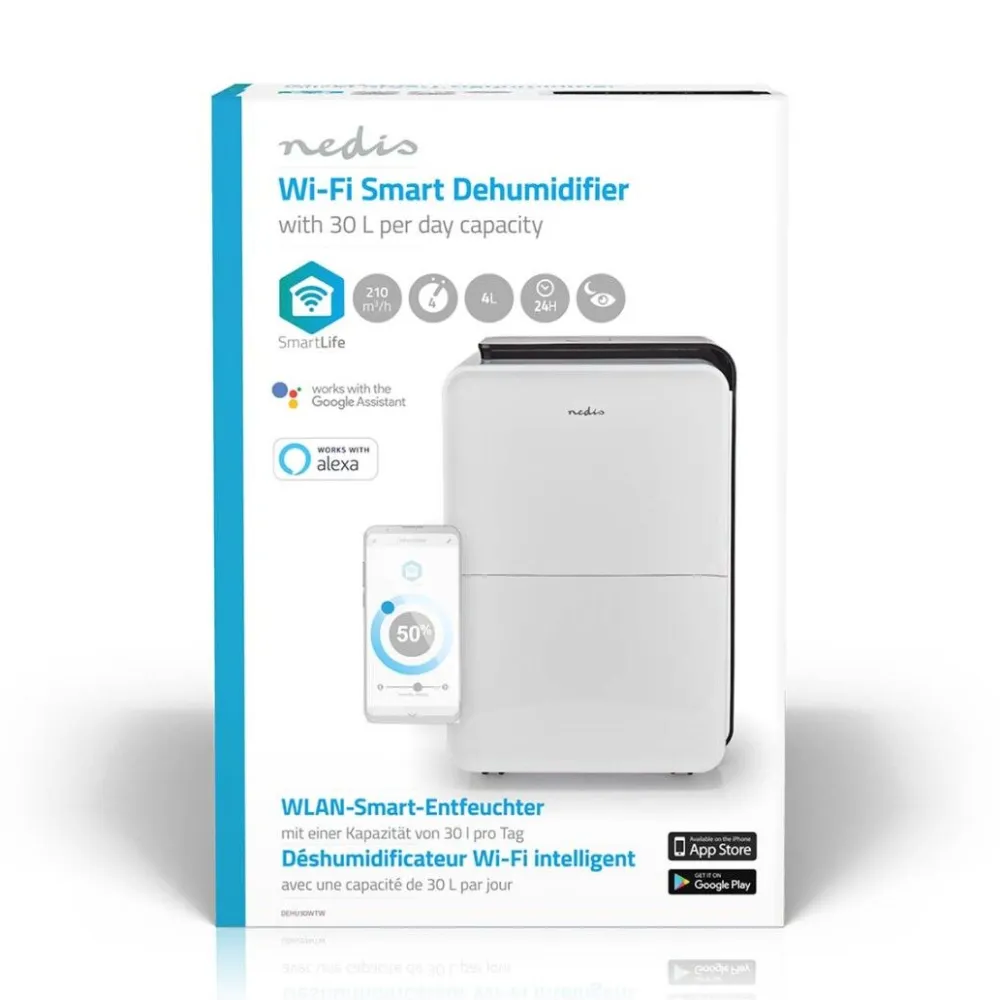 DEHU30WTW Luftentfeuchter>nedis