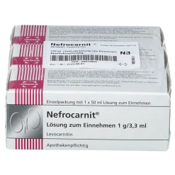 Nefrocarnit® Lösung zum Einnehmen 1 g/3,3 ml> Hot