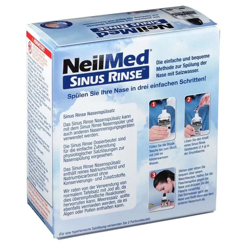 NEILMED Sinus Rinse Nasendusche + Spülsalz> Sale