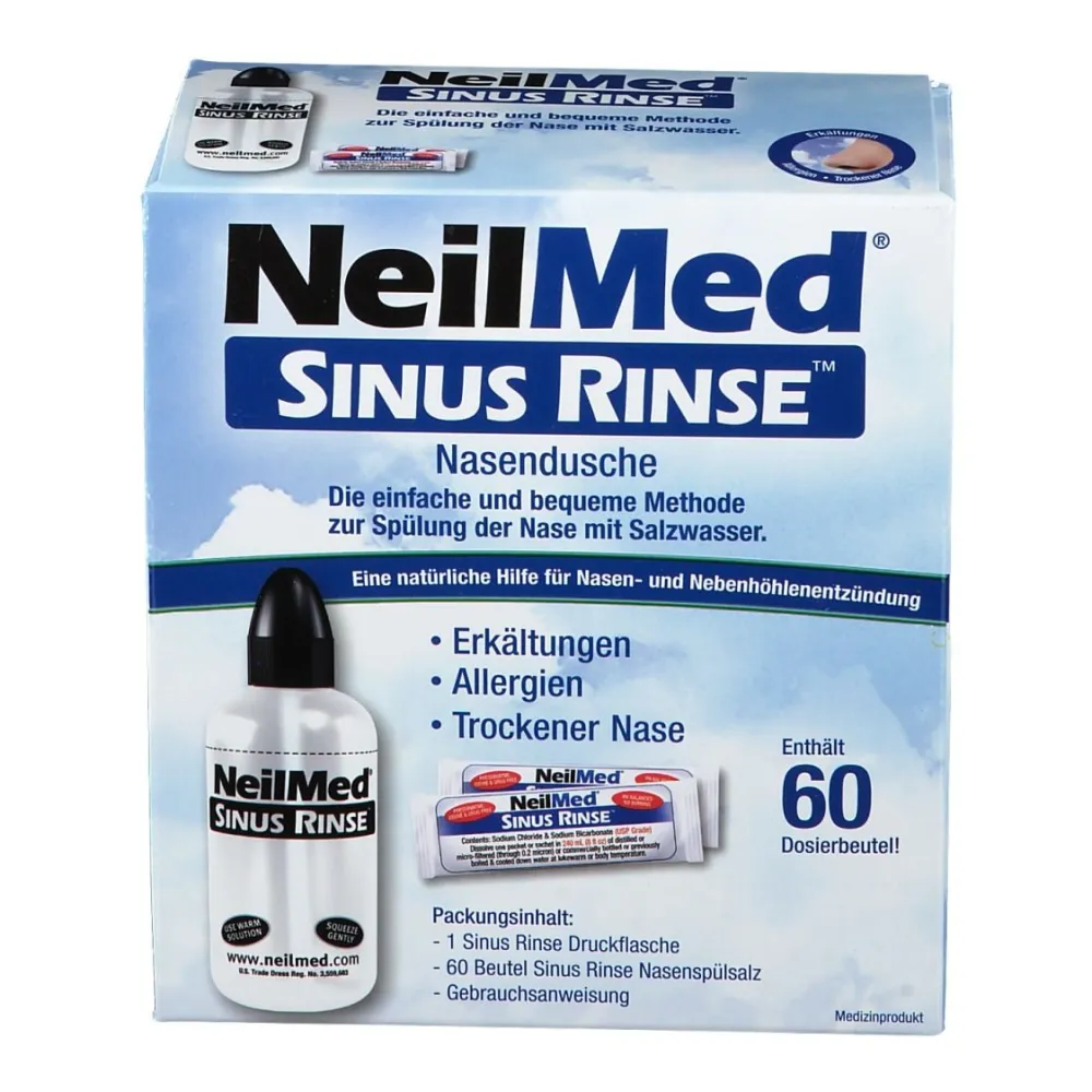 NEILMED Sinus Rinse Nasendusche + Spülsalz> Sale
