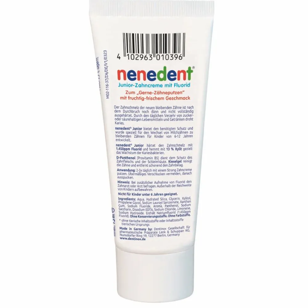 ® Junior-Zahncreme|Nenedent Outlet