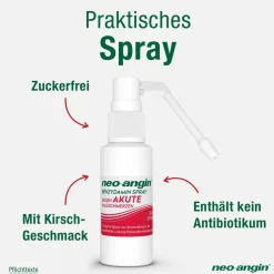 Benzydamin Spray gegen akute Halsschmerzen - zuckerfrei|neo-angin Discount