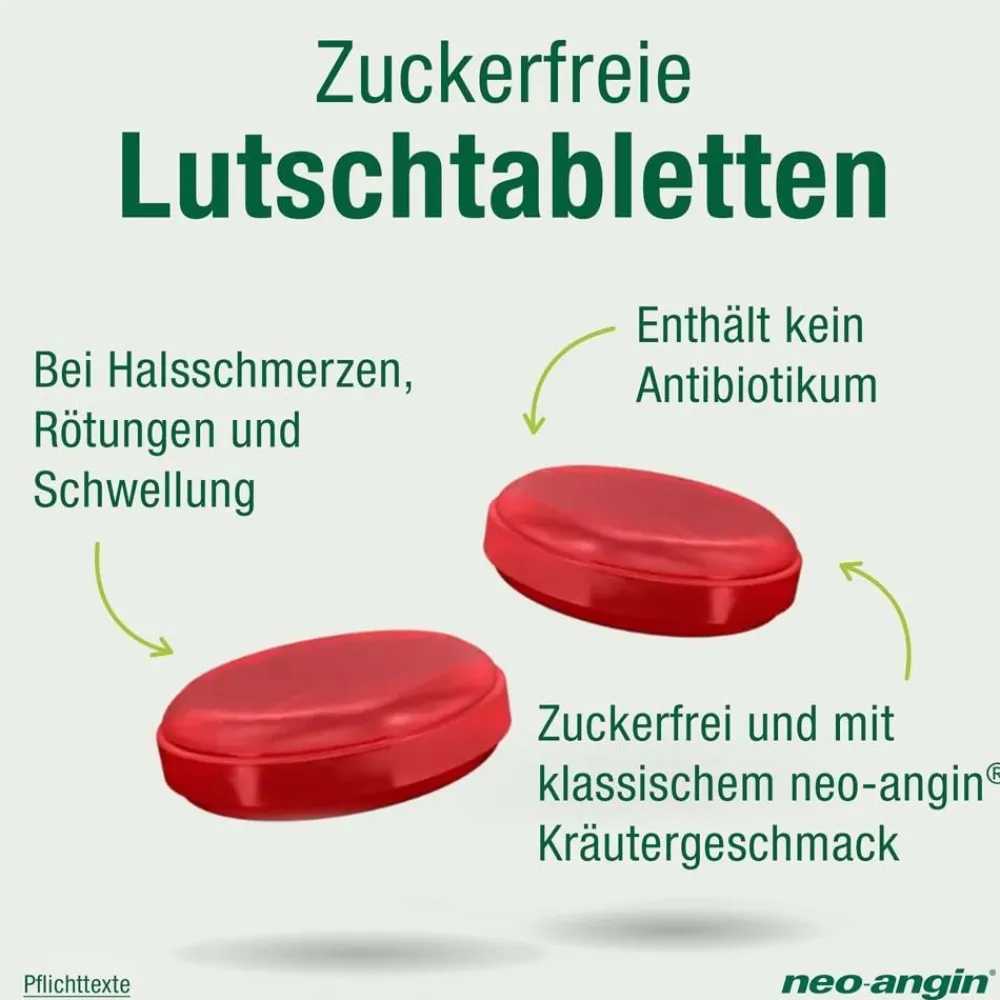 neo-angin Halstabletten - bei Halsschmerzen & Halsentzündungen| Online