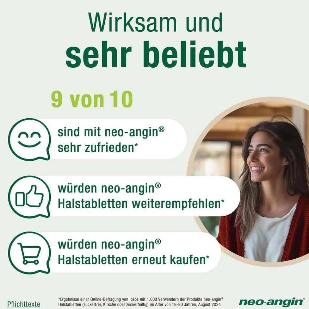 neo-angin Halstabletten - bei Halsschmerzen & Halsentzündungen| Online