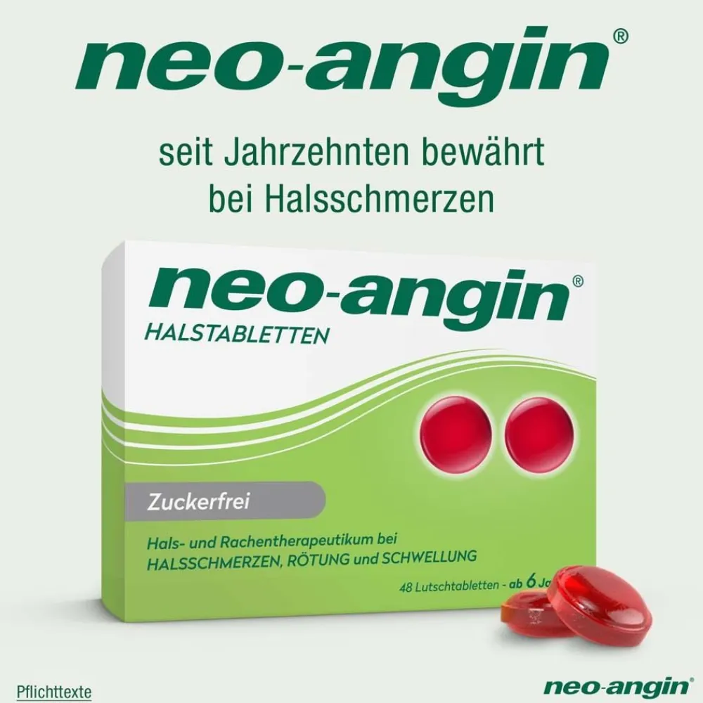 neo-angin Halstabletten - bei Halsschmerzen & Halsentzündungen| Online