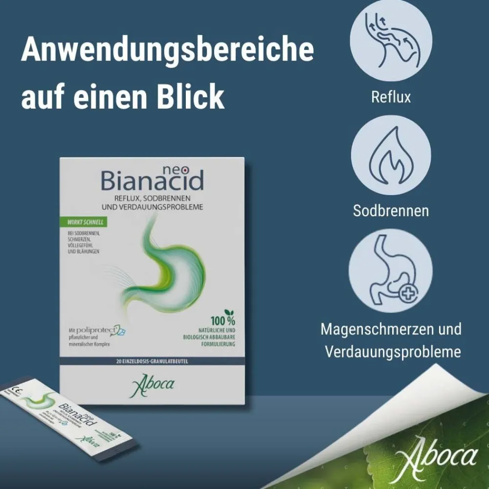 NeoBianacid Beutel Zitrone: Natürlich wirksam bei Reflux und Verdauungsproblemen| Online