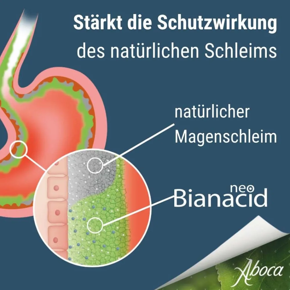 NeoBianacid Tabletten Zitronengeschmack bei Reflux, Sodbrennen und Magenschmerzen| Hot