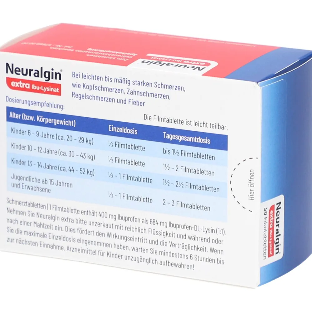 ® extra Ibu Lysinat Filmtabletten>Neuralgin Online