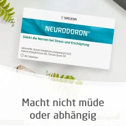 Neurodoron® Tabletten hilft bei Stress, lindert Symptome wie innere Unruhe und Gereiztheit|WELEDA New