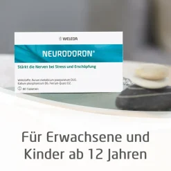 Neurodoron® Tabletten hilft bei Stress, lindert Symptome wie innere Unruhe und Gereiztheit|WELEDA New