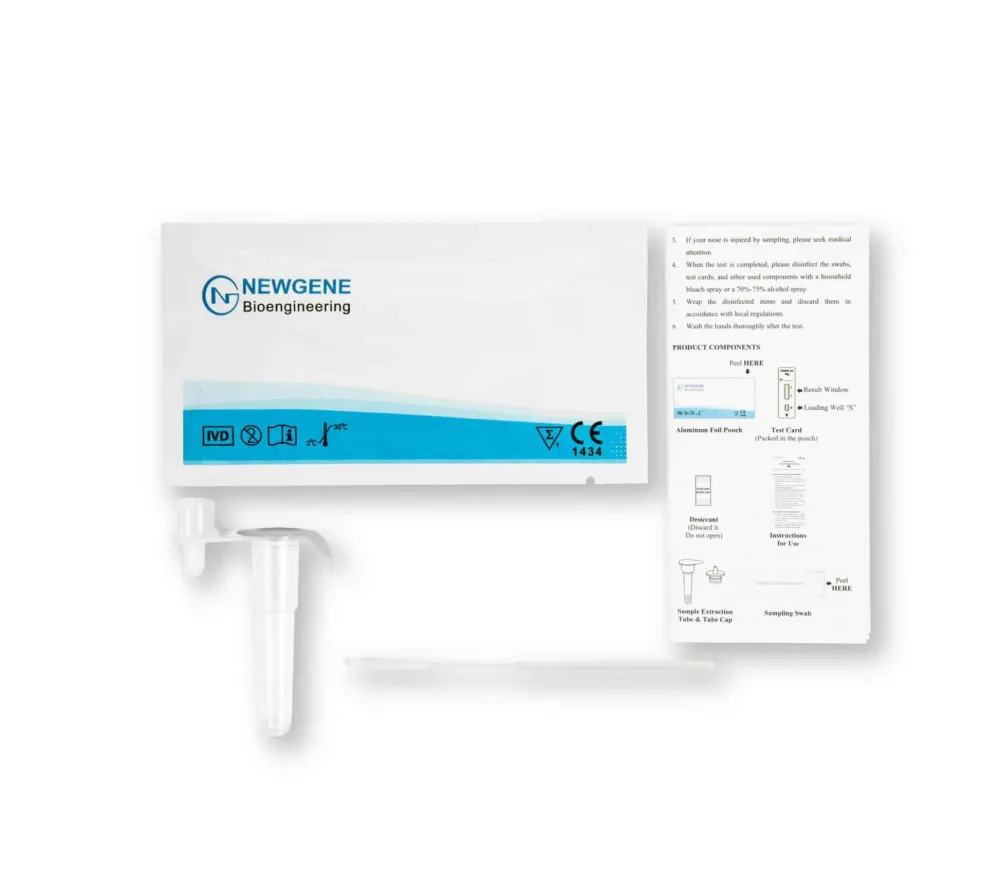 Newgene COVID-19 Antigen Schnelltest | GRATIS parahealth Corona Tests> Hot