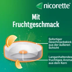Fruit 2 mg: Nikotin Lutschtabletten zur Rauchentwöhnung|Nicorette Sale