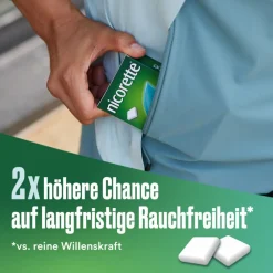 2 mg Nikotinkaugummi freshfruit zum Rauchen aufhören|Nicorette