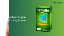 2 mg Nikotinkaugummi freshfruit zum Rauchen aufhören|Nicorette