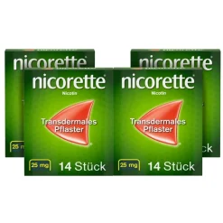 nicorette TX Pflaster mit 25 mg Nikotin zum Rauchen aufhören> Online