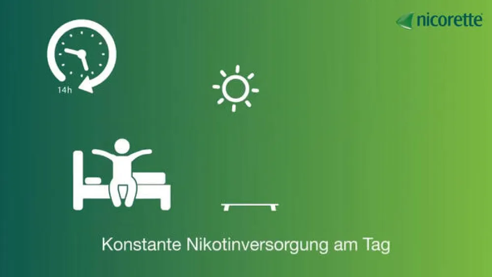 nicorette TX Pflaster mit 10 mg Nikotin zum Rauchen aufhören> Hot