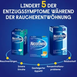 ® 4mg Cool Mint Kaugummi>Nicotinell Hot