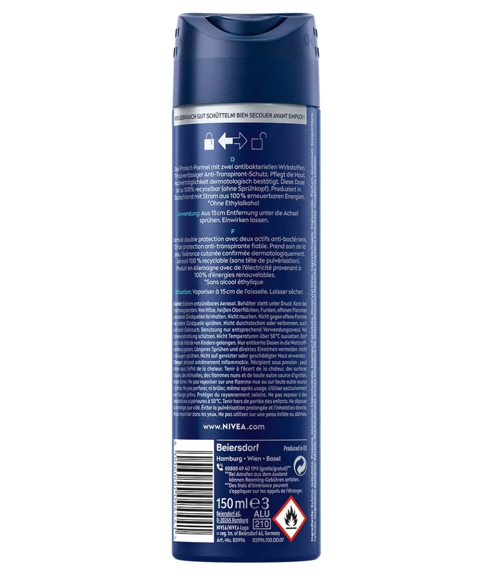 NIVEA Deodorant Men Dry Active Deo Spray|