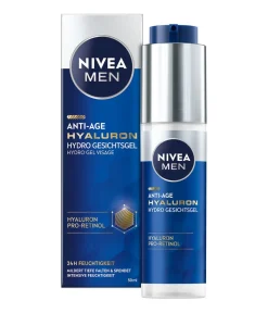 NIVEA MEN Anti-Age Hyaluron Hydro Gesichtsgel| New