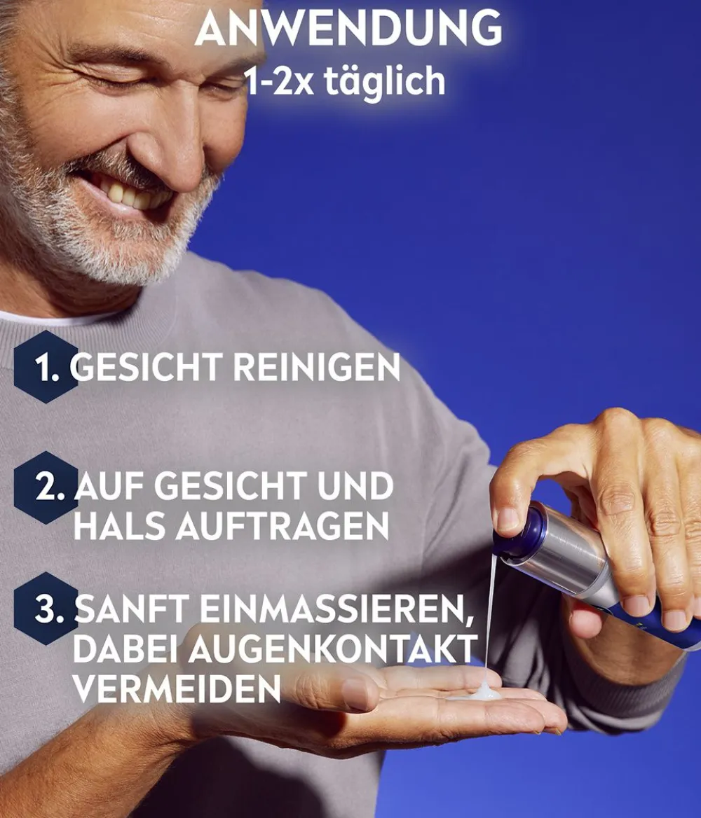 NIVEA MEN Anti-Age Hyaluron Hydro Gesichtsgel| New