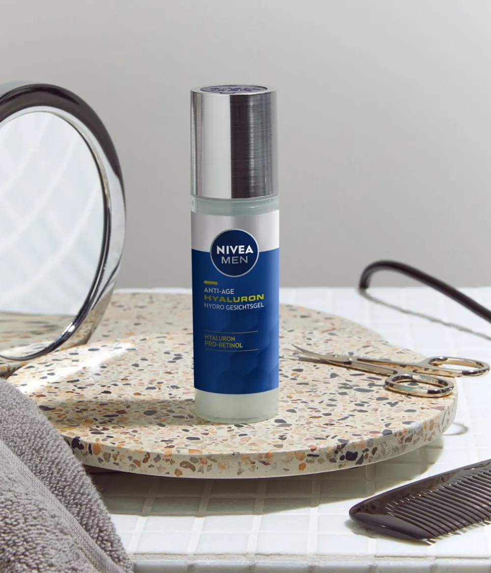 NIVEA MEN Anti-Age Hyaluron Hydro Gesichtsgel| New