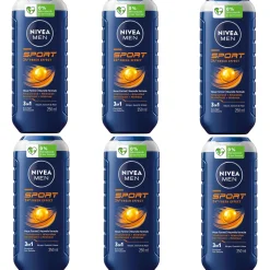 MEN Sport Duschgel 3in1 Körper Gesicht Haar|Nivea Clearance
