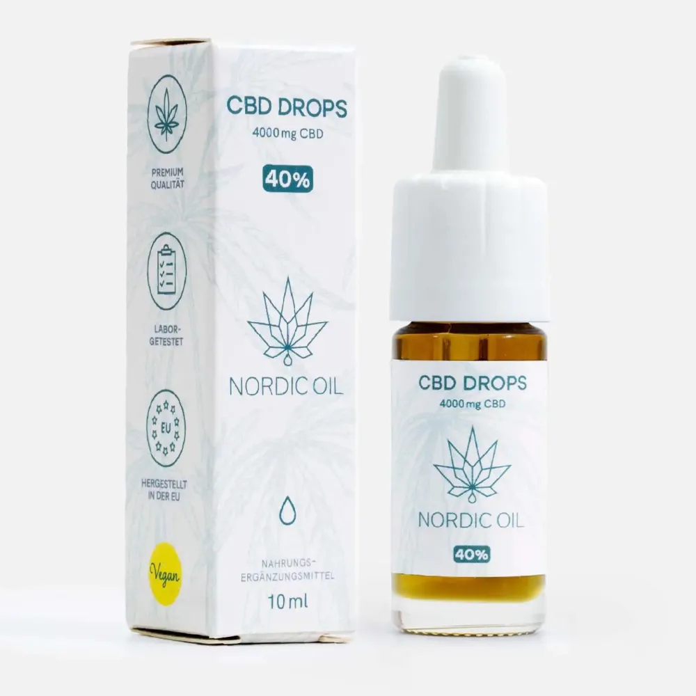 CBD Öl Plus 40%|Nordic Oil Hot