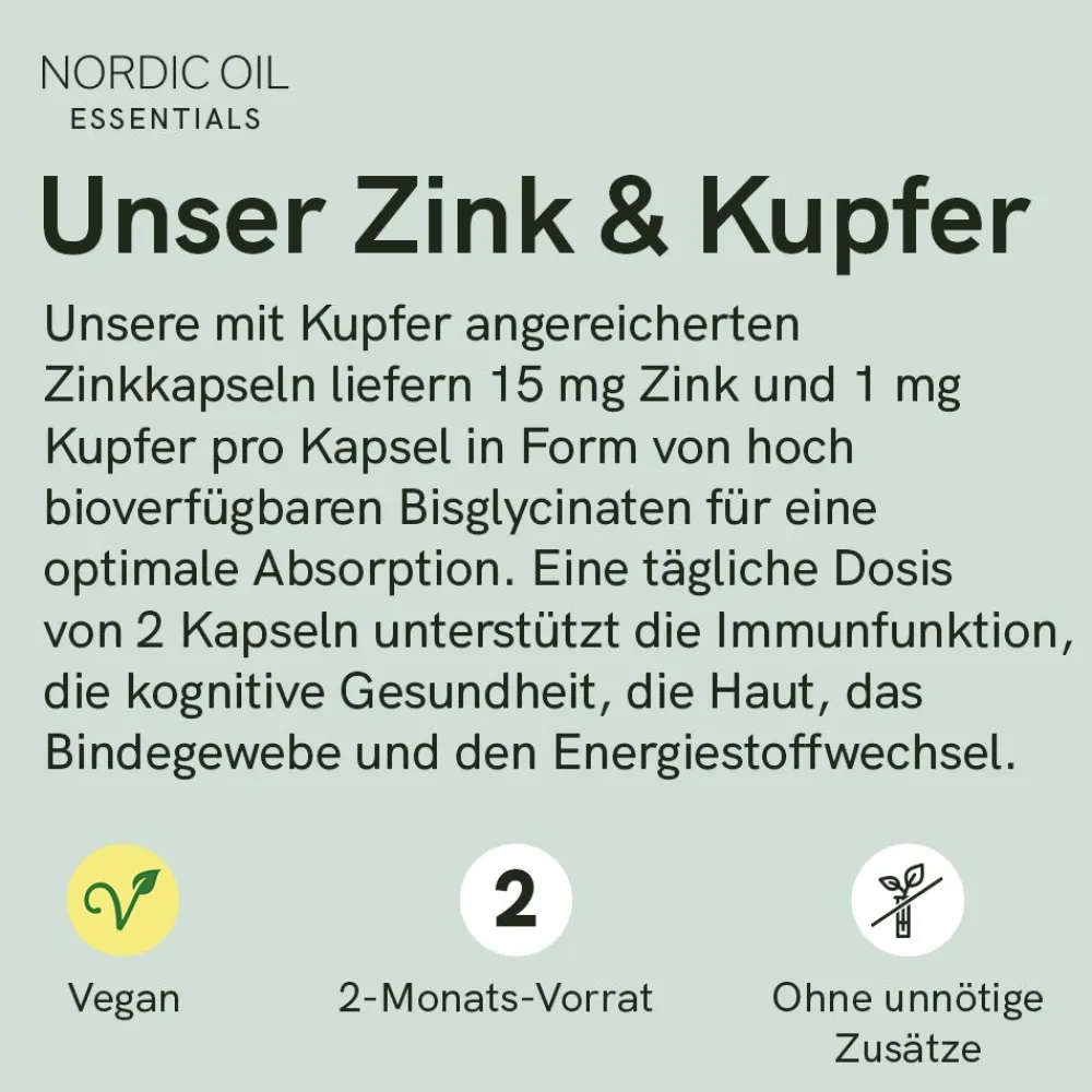 Nordic Oil Zink Kapseln>