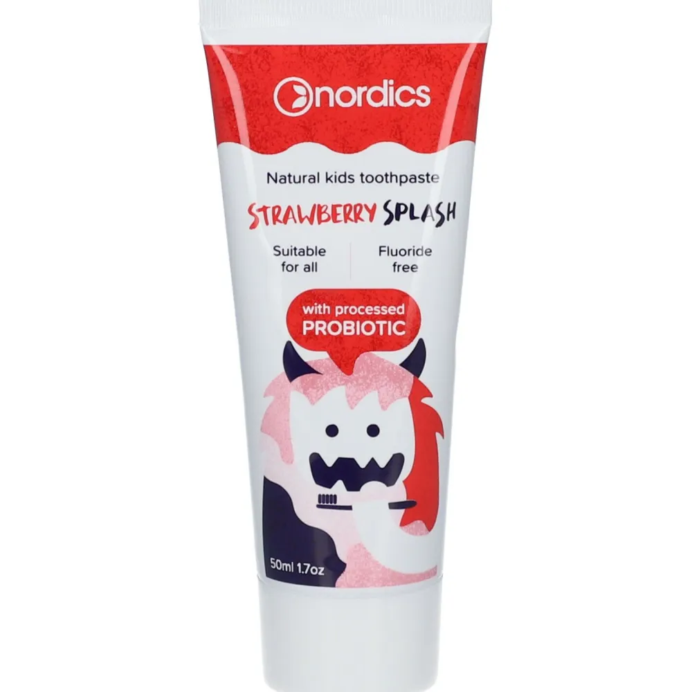 STRAWBERRY SPLASH Kinderzahnpasta>nordics New