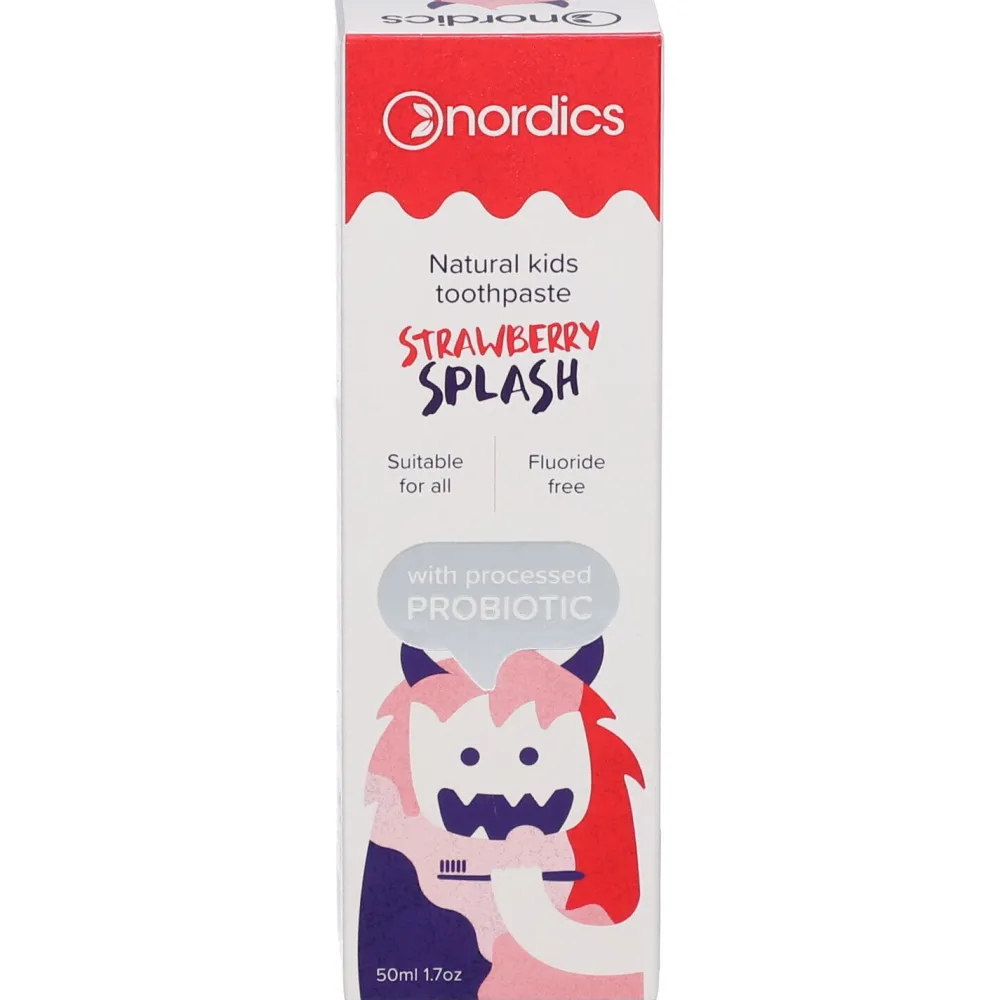STRAWBERRY SPLASH Kinderzahnpasta>nordics New