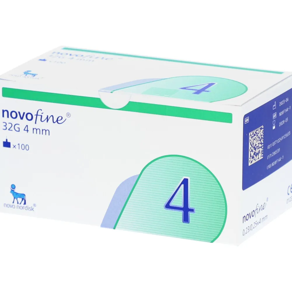 NovoFine® Kanülen 32 G, 4 mm> Clearance
