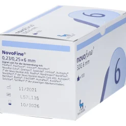 NovoFine® 6mm 32g TIP etw Injektionsnadeln| Discount