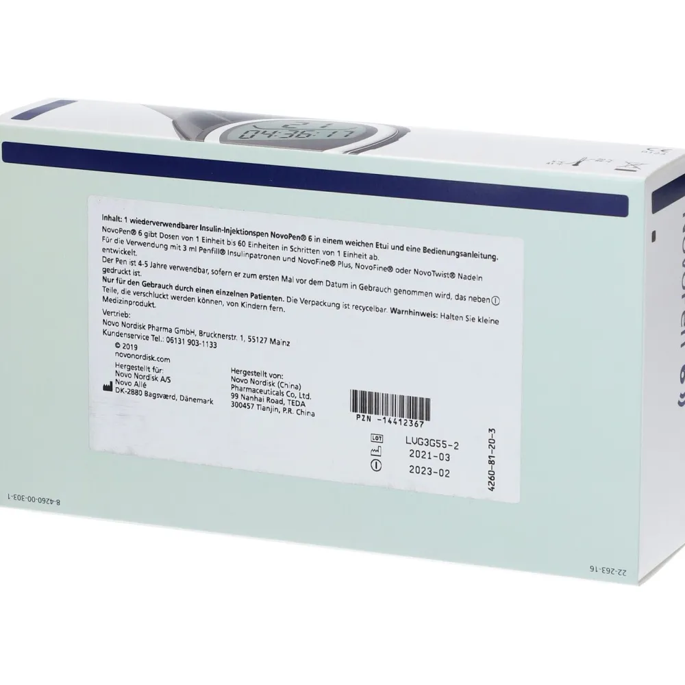 NovoPen® 6 silber| Clearance