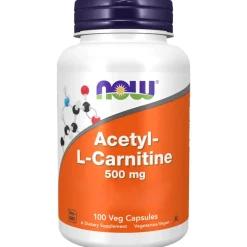 , Acetyl-L-Carnitine, 500mg|now foods Online