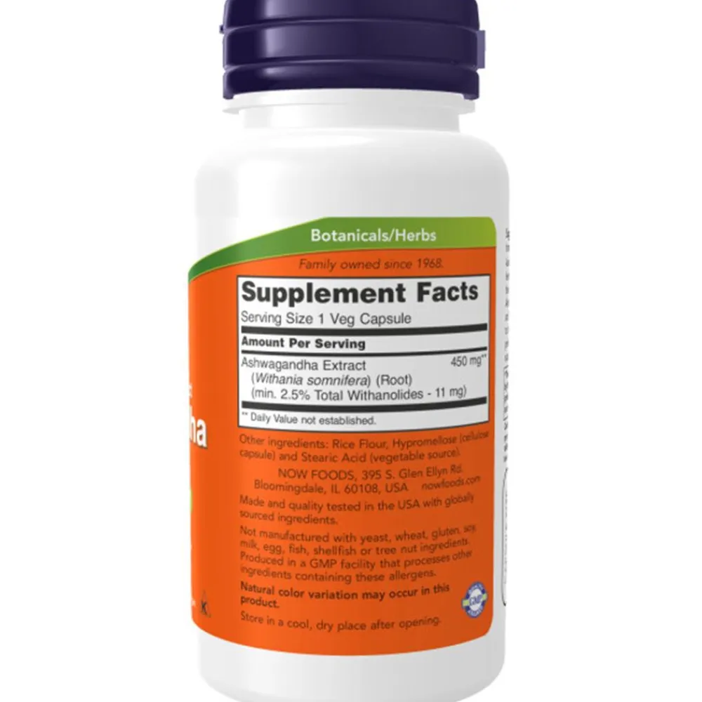 , Ashwagandha, 450mg>now foods New