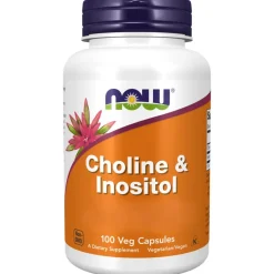 Now Foods, Choline & Inositol, vegane Kapseln, Laborgeprüft, Vitamin B| Clearance