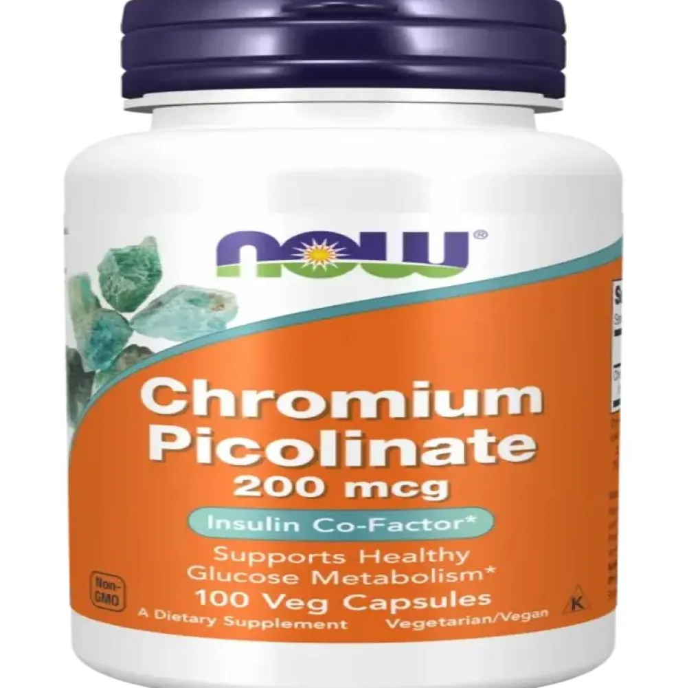 Chrompicolinat 200 mcg>now foods