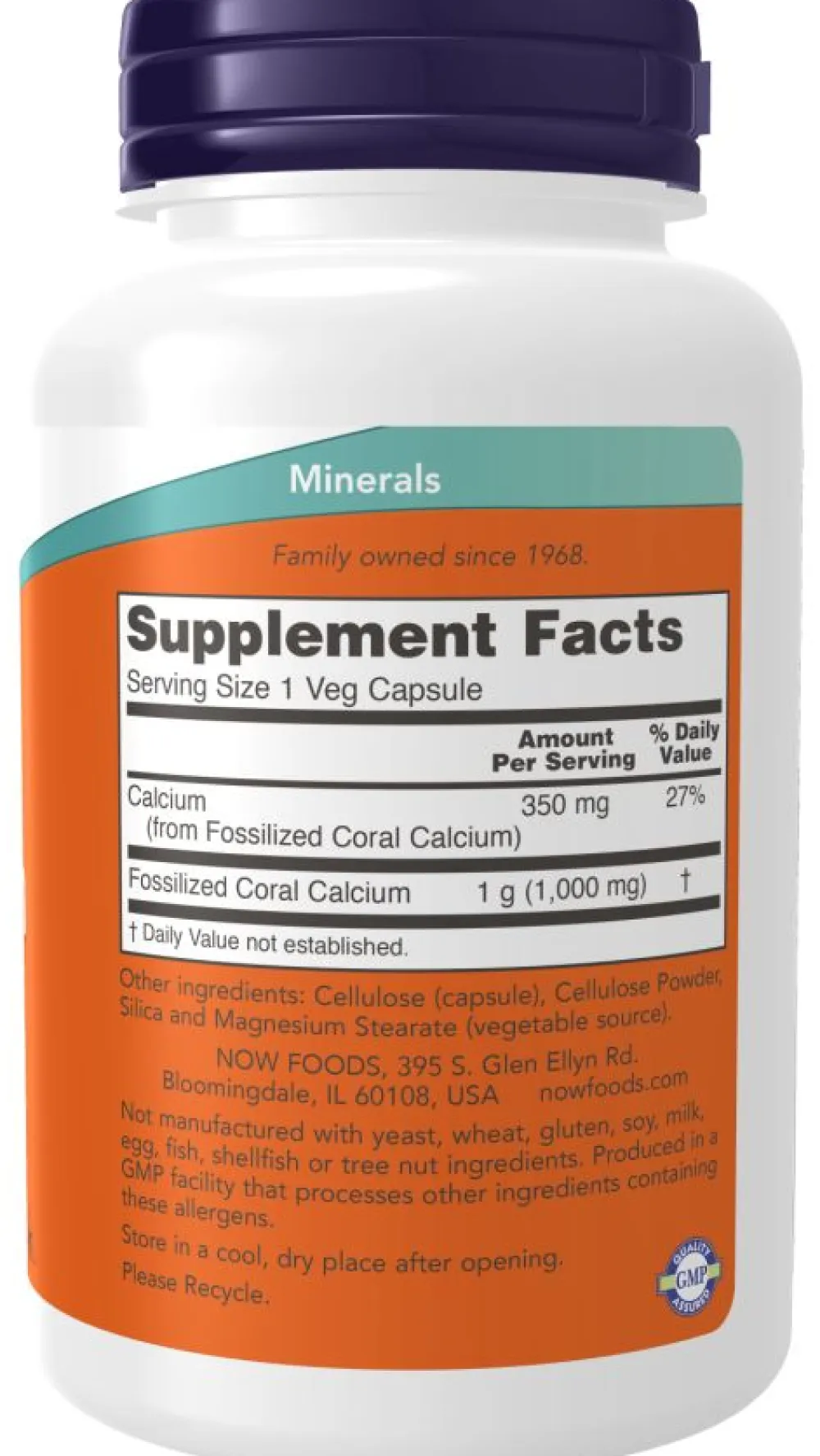 Coral Calcium 1000 mg|now foods Online
