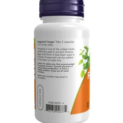 , Fenugreek, 500mg|now foods