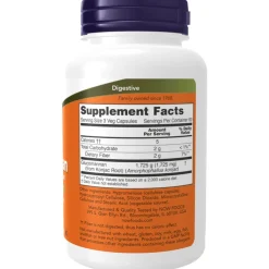 , Glucomannan, 575mg>now foods