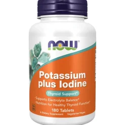 Now Foods Kalium plus Jod|