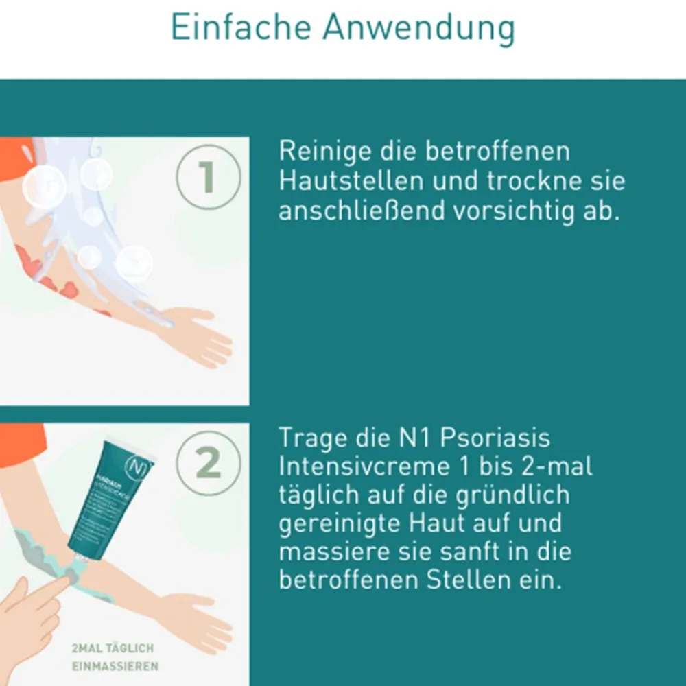 Psoriasis & Neurodermitis Intensivcreme gegen trockene, gereizte & schuppige Haut>N1 Hot