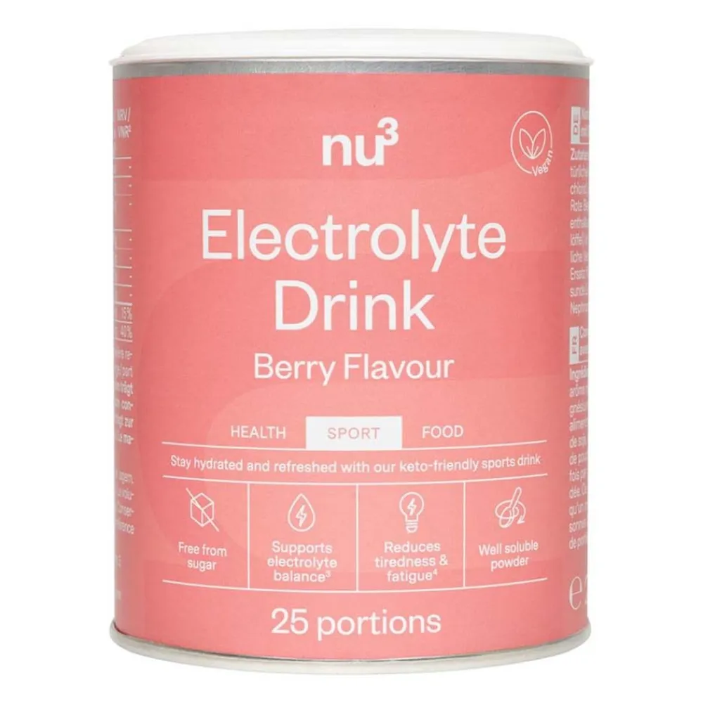 Elektrolyte Drink Berry>Nu3 Hot